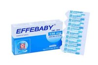 Doliprane 8-12kg viên đút hậu môn hạ sốt, giảm đau