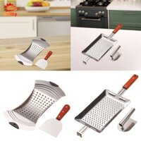 Dolity Spaetzle Maker Bánh Bao Dụng Cụ Nấu Ăn Cầm Tay Dễ Dàng Sử Dụng Máy Bay Spaetzle Với Bánh Ngọt Cạo Dụng Cụ Cho Mì DIY