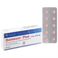 Domecor Plus 5mg/6.25mg trị tăng huyết áp
