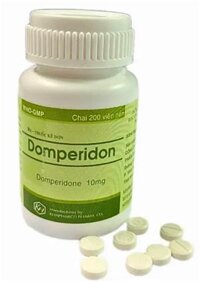 Domperidon 10mg Khapharco (Chai/200v)(Viên nén)