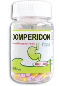 Domperidon caps 10mg NIC chai 200 viên