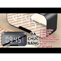 [Đơn 50K FreeShip] Loa Usb, Loa Bluetooth G10 Tích Hợp Gương Và Đồng Hồ | Đa Chức Năng | 99011