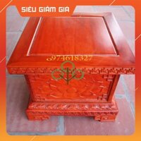 Đôn chân loa kê tượng, gỗ hương cao cấp sang trọng