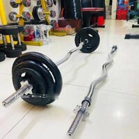 Đòn Cong Ez  20kg Tạ Gang