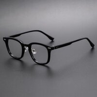 Đơn Giản Acetate Kính Khung TR90 Hàn Quốc Kính Mắt Nam Nữ Vuông Khung 98301