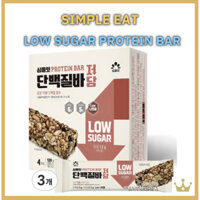 [Đơn GIẢN] Protein Bar Low Sugar 4 trong 1 hộp, 120g, 3 hộp
