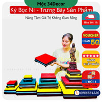 đôn gỗ kê tượng, kỷ gỗ bọc nỉ