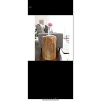 Đôn gỗ nguyên khối tự nhiên, dùng để trang, để chậu cây...