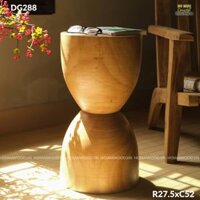 Đôn gỗ nguyên khối