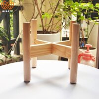 ĐÔN GỖ TRÒN ĐỠ CHẬU CÂY CẢNH TRANG TRÍ NHÀ CỬA, GIÁ GỖ ĐỂ CHẬU HOA BẰNG GỖ THÔNG ĐẸP-04