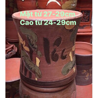 Đôn gốm phù lãng ( giao mẫu ngẫu nhiên hoặc ib chọn mẫu )