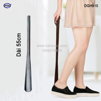 Đón gót giày dài 55cm gỗ Chiu Liu nguyên khối sơn mài VIP - DGH910 - Đón giày mọi tư thế cho Nam &amp; Nữ