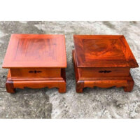 Đôn kê loa tượng/ kỉ vuông trơn