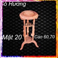 ĐÔN KÊ LỤC BÌNH,CHẬU CÂY GỖ HƯƠNG MẶT 20 CAO 60,70