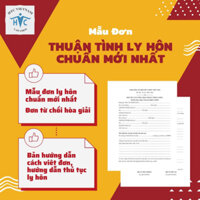 Đơn Ly Hôn Thuận Tình Quận Thanh Xuân Mới Nhất 2024 - Cty Luật HTC Việt Nam Hướng Dẫn Viết Đơn, Nộp Đơn, Thủ Tục