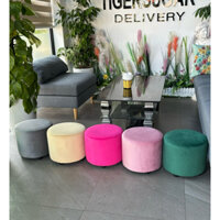 Đôn ngồi bàn trang điểm, đôn ngồi sofa, nail 27x30x30