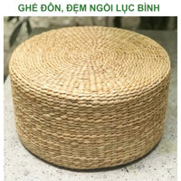 Đôn ngồi đan lục bình tự nhiên, Trang trí nhà
