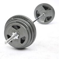 Đòn tạ 1m5 tập gym, chất liệu sắt xi, đường kính phi 27, dụng cụ thể thao binhansport