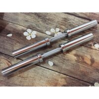 Đòn Tạ Tay Dài 60Cm Phi 50 Lắp Full Tạ Tặng Kèm 2 Kẹp Khoá Cao Cấp (1 Cây)