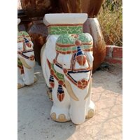 Đôn voi gốm sứ, đôn voi chậu cây cảnh, đôn voi gốm, đôn chậu cây cảnhĐôn voi xưa, con voi gốm xứ, đôn voi, đôn kệ cây cả