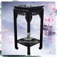 Đôn vuông giả cổ bày đồ kê tượng,cây cảnh gỗ gụ mặt 30,35,40cm cao 50,60,70,80