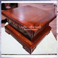 Đôn vuông kê tượng - đôn kê tượng - đôn gỗ