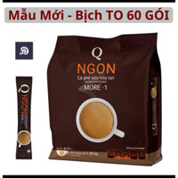 [Đón Xuân 2025🌸] Cafe Sữa Hoà Tan 3in1 Q.Ngon Trần Quang 1.2kg - 60 gói