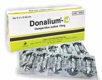 “DONALIUM 10  VD-20409-14 – Viên nén”_DONAIPHARM_Domperidone 10mg_Hộp/100V/16_Điều trị buồn nôn; chán ăn; đầy bụng khó tiêu