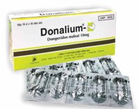 “DONALIUM 10  VD-20409-14 – Viên nén”_DONAIPHARM_Domperidone 10mg_Hộp/100V/16_Điều trị buồn nôn; chán ăn; đầy bụng khó tiêu