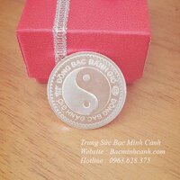 Đồng bạc đánh gió âm dương DX004