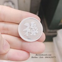 Đồng bạc đánh gió chữ Lộc DX017