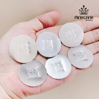 Đồng bạc đánh gió, đồng xu đánh cảm bạc ta nguyên chất - Bạc Minh Cảnh