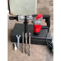 Đồng Bộ Máy khoan đục phá bê tông POWER_2300W tặng kèm 3 mũi đục full đồng