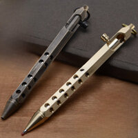 Đồng Bút Handmade Máy Súng Bút Sáng Tạo Retro Lục Giác Đồng Bút Chữ Ký Văn Phòng Văn Phòng Phẩm Quà Tặng Kinh Doanh Bút