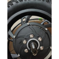 Động Cơ 12 Inch 24..36..48v chế xe scooter lắp bánh sau lắp được phanh đĩa và líp xe 1 tầng,Động cơ thay thế cho xe bruk