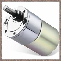 Động cơ bánh răng DC 12V 30RPM Mô-men xoắn cao Điện giảm tốc độ Mini Động cơ bánh răng Trục đầu ra lệch tâm Hộp số 37mm