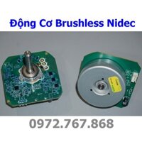 Động cơ BLDC Nidec, 16-24v, trục 8mm DIY quạt