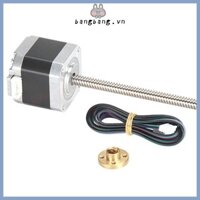 Động cơ bước 4 bước Bang Nema17 Động cơ bước 2 pha cho máy in 3D trục CNC Z