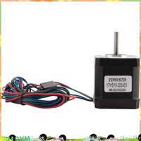 Động cơ bước Nema 17 48Mm Nema17 Motor 42Bygh 2A 4-Lead (17Hs19-2004S1) Cáp động cơ 1M cho máy in 3D Động cơ Cnc youyilu