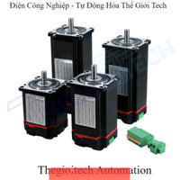 Động cơ bước vòng kín Nema23 1,2Nm 2Nm 2,5Nm 3Nm hệ thống truyền động servo tích hợp điều khiển bằng động cơ trục 8mm
