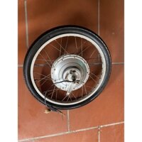 Động cơ cũ xe điện Yamaha 350w ( có cả bánh trước )