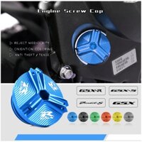 Động Cơ Dầu Xả Cắm Sump Nut Cup Cover Filler Cap cho SUZUKI GSXR 600 750 1000 GSX-S1000 GSXS750 HAYABUSA GSX1300R