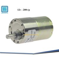Động Cơ DC Giảm Tốc JGB37-535 (12VDC) 100v/p, 200v/p, 300v/p