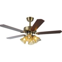 [Động cơ DC inverter-100% lõi đồng]Quạt Trần đèn QT-042 6 Cấp độ gió, 3 chế độ đèn, Điều khiển từ xa