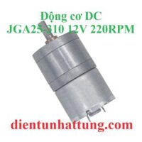 ĐỘNG CƠ DC JGA25-310 12V 220RPM, ĐỘNG CƠ GIẢM TỐC