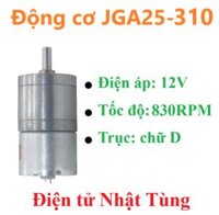 ĐỘNG CƠ DC JGA25-310 12V 830RPM, ĐỘNG CƠ GIẢM TỐC