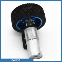Động cơ điện DC Bộ giảm tốc hộp số DC Giá đỡ gắn xe thông minh 12V 1360RPM