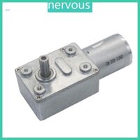 Động cơ điện giảm tốc NERV 6V 12V24V 2 vòng / phút đến 375 vòng / phút Động cơ mô-men xoắn Mini Metal Worm Gear Motor có trục (JGY370)