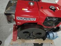 Động cơ diesel Dong Phong D12 gió