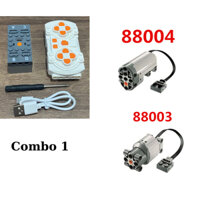 Động cơ điều khiển từ xa Bluetooth 4trong1 - Nguồn sạc phạm vi tối đa 20M, technic điều khiển 4 Motor độc lập